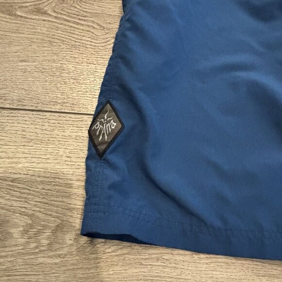 PrAna Breathe Mojo Shorts Men’s XL Blue Performance Pockets Stretch Breathable - Picture 7 of 7